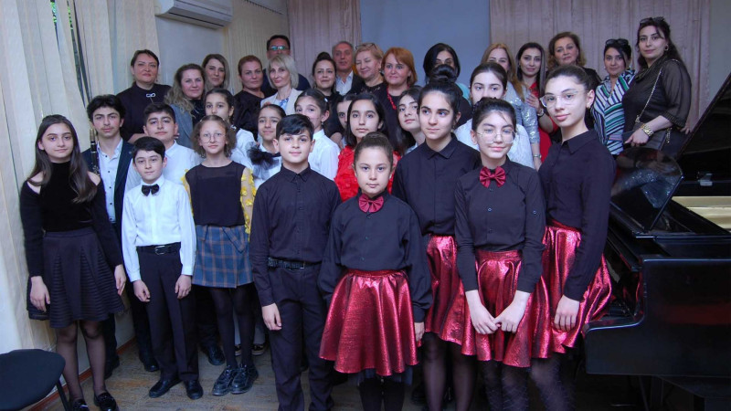 Gənc ifaçıların iştirakı ilə Musiqi Kollecində konsert keçirilib