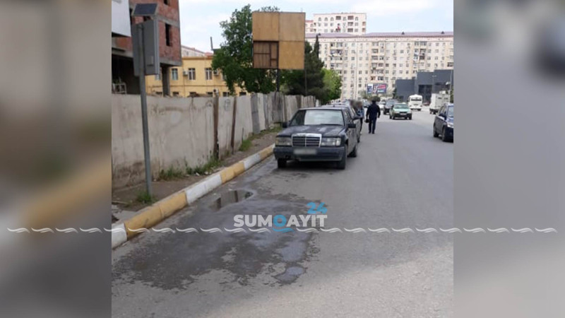 Sumqayıtın bu ərazilərində piyadalar çətinliklə üzləşir
