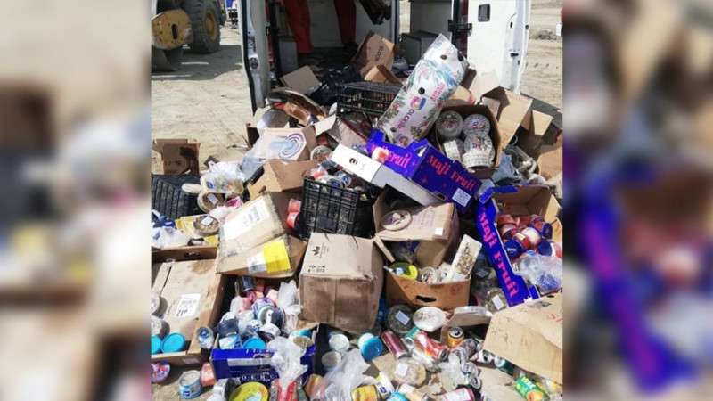 Sumqayıtda balıq məhsulları və alkoqolsuz içkilər utilizasiya olunub