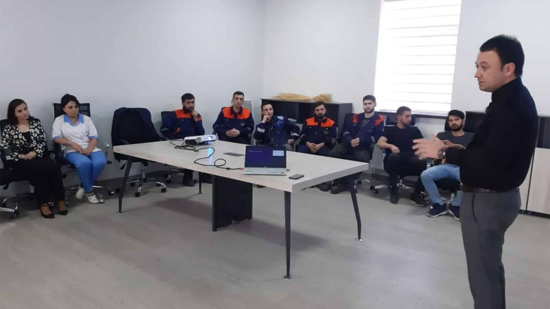 Sumqayıt KOB İnkişaf Mərkəzinin ekspertləri növbəti təlimlər keçirib