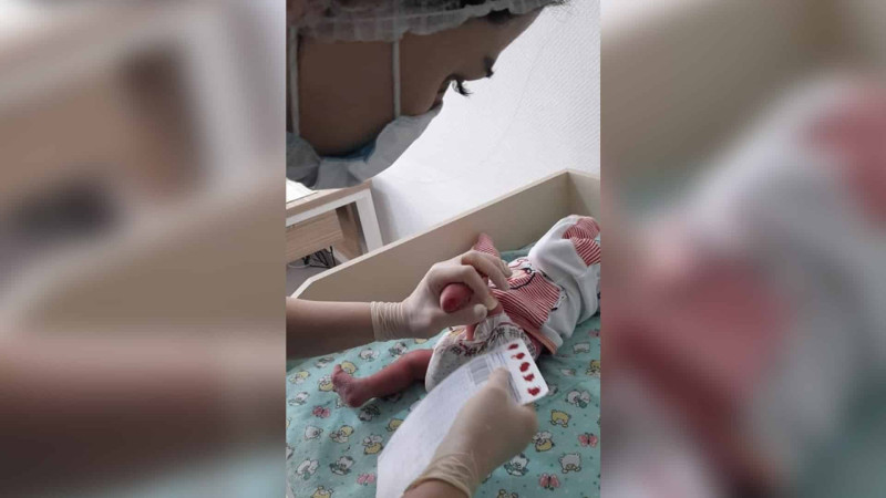 Sumqayıt: yenidoğulmuşlardan topuq testi nümunələrinin alınmasına start verilib