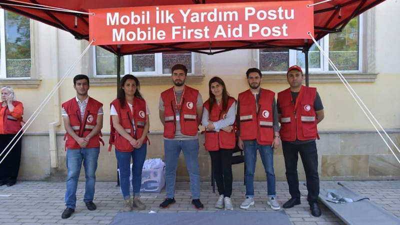 Şagirdlrə “İlkin tibbi yardım” təlimi keçirilib