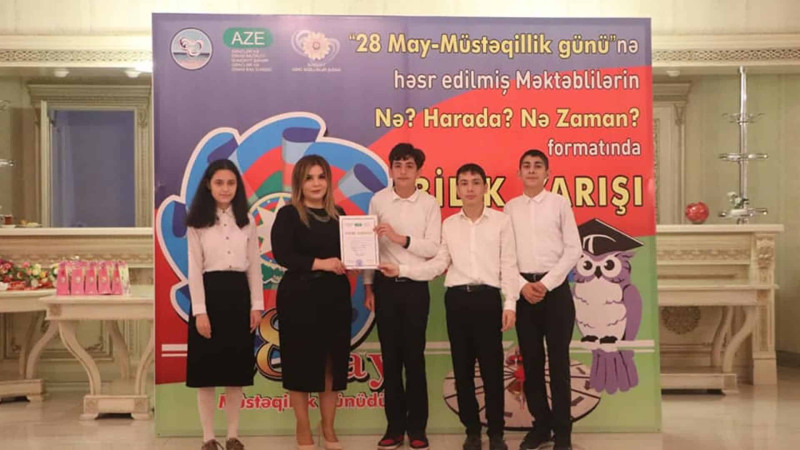 Sumqayıtda “Nə? Harada? Nə zaman?” formatında növbəti bilik yarışı təşkil olunub