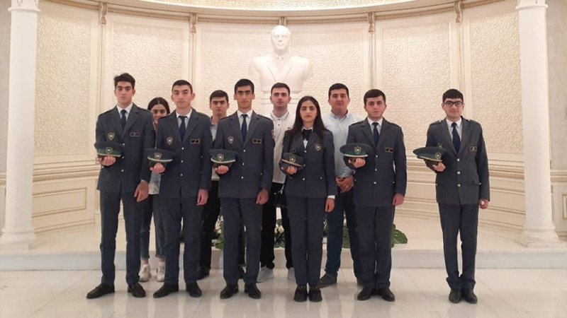Dövlət Gömrük Komitəsinin Akademiyasının tələbələri Sumqayıtda ekskursiyada olub