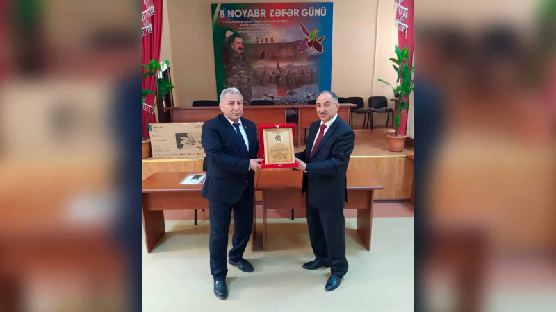 Təbiət elmləri təmayüllü gimnaziya mükafatlandırılıb