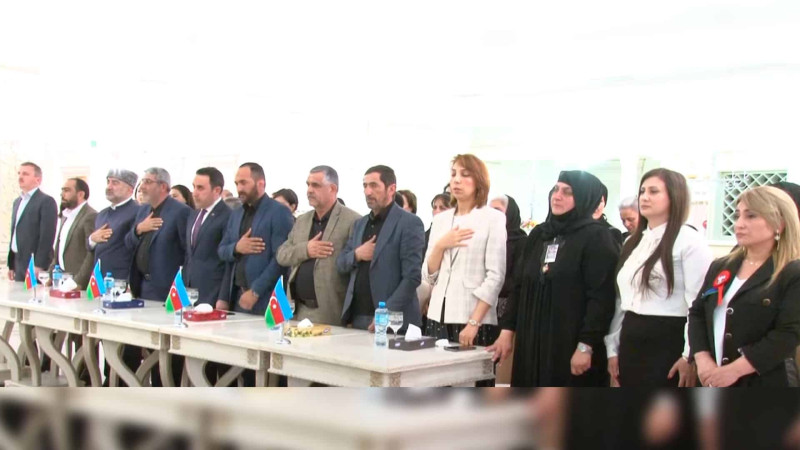Sumqayıtlı şəhid Abdulla Əhmədovun ailəsi ilə görüş keçirilib
