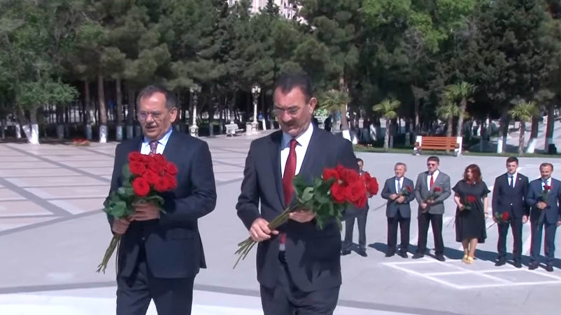 Samsun Büyükşehir bələdiyyəsinin sədri Sumqayıtda səfərdə olub