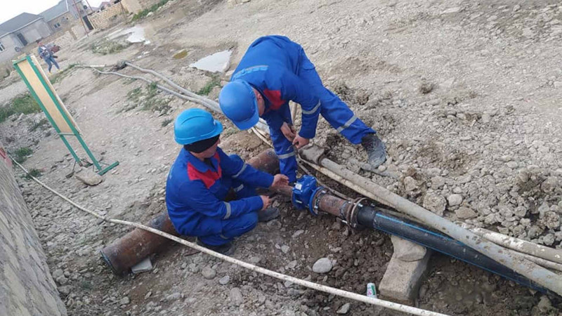 “Xəzər bağları” yaşayış massivinin sakinlərini narahat edən su problemi aradan qaldırılır
