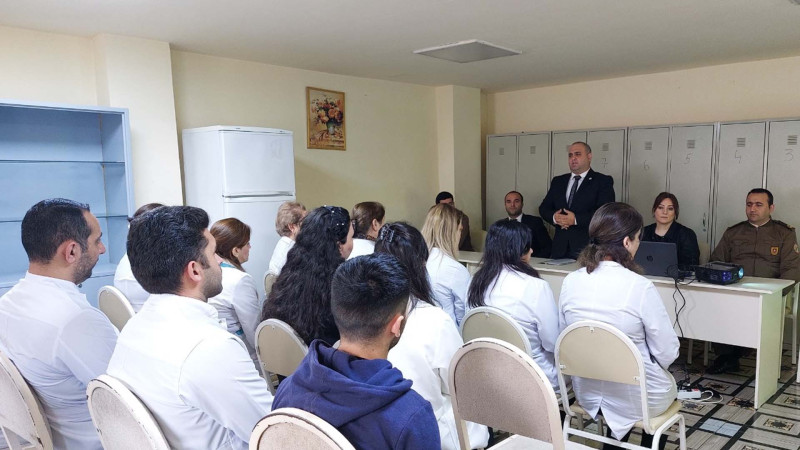 FHN Sumqayıtda maarifləndirmə tədbiri keçirilib