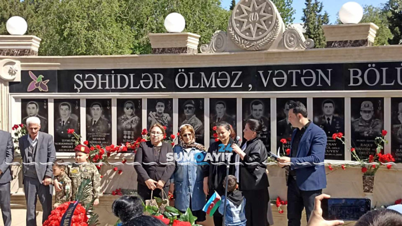 Şəhidlərin xatirəsinə inşa olunmuş memorial kompleksin açılışı olub
