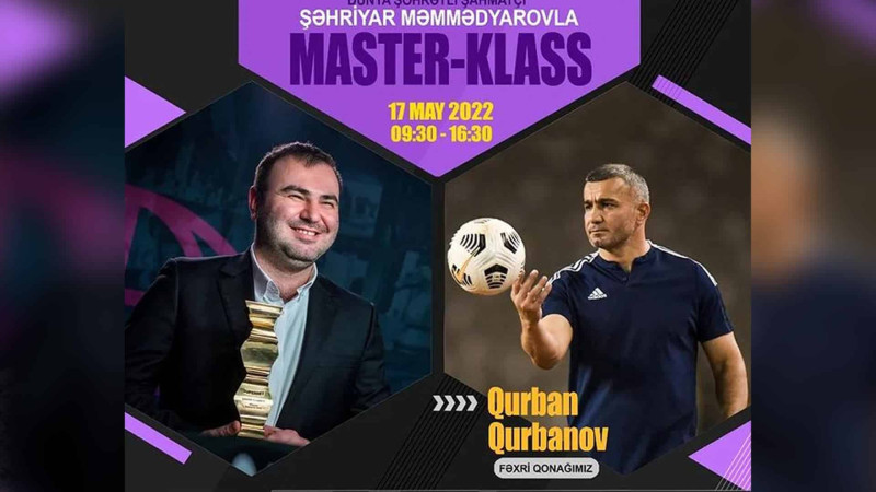 Şahmatsevərlərə şad xəbər: Məmmədyarov master-klas təşkil edir