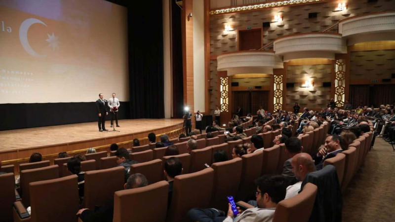 Milli Qəhrəman Polad Həşimova həsr olunmuş filmin təqdimat mərasimi keçirilib