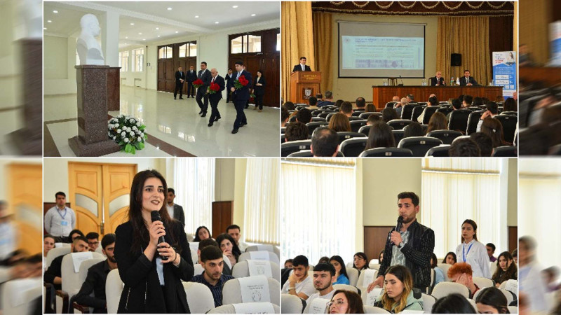 Araz Paşayev və Müşfiq Məmmədli tələbələrlə görüşüblər