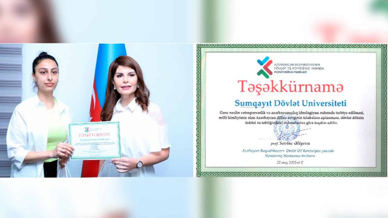 Tələbəmiz hekayə və esse müsabiqəsində uğurla çıxış edib