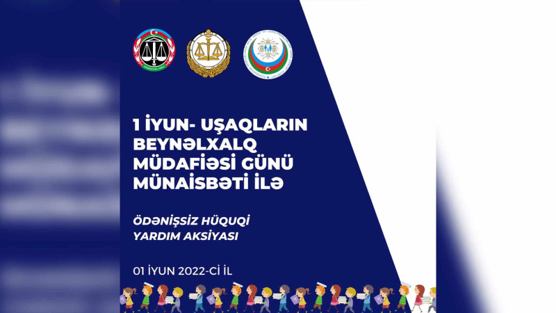 “Uşaqların Beynəlxalq Müdafiəsi Günü” münasibətilə xəyriyyə aksiyası keçiriləcək