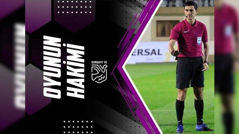 “Sumqayıt” FK-nın növbəti oyunu bu hakimlərə tapşırılıb