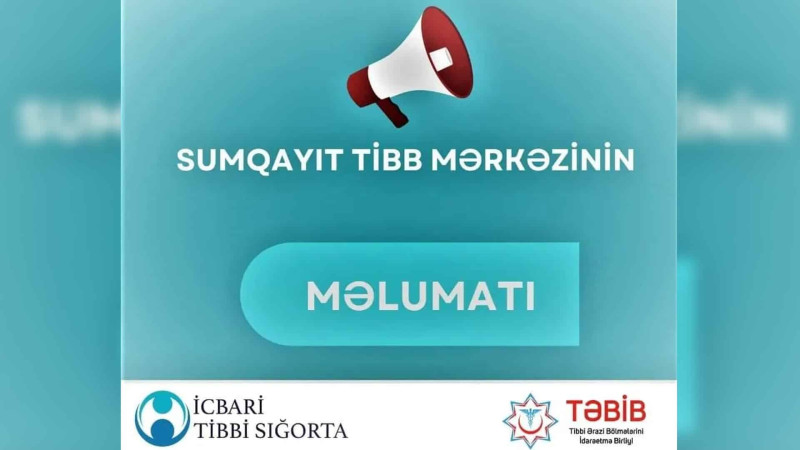 Sumqayıt Tibb Mərkəzi: işlə təmin olunan şəhid ailələrinin üzvlərinin və qazilərin sayı açıqlanıb