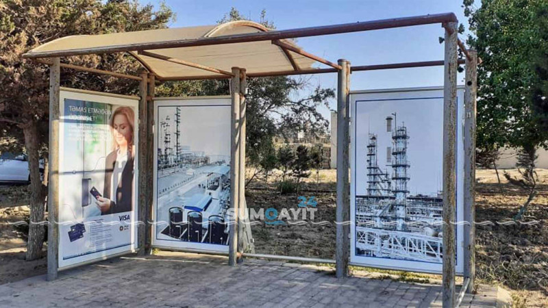 Şəhər ərazisində olan bəzi dayanacaqların təmirə ehtiyacı var