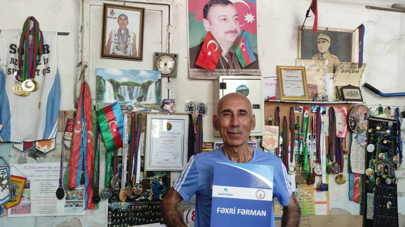 Bakı Marafonunun qalibi Fəxri fərmanla təltif olunub