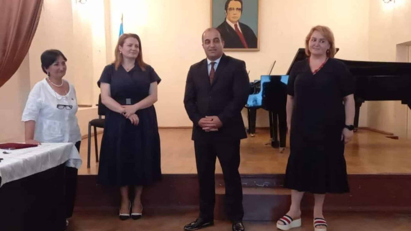Uşaq Musiqi Məktəbində tədbir baş tutub