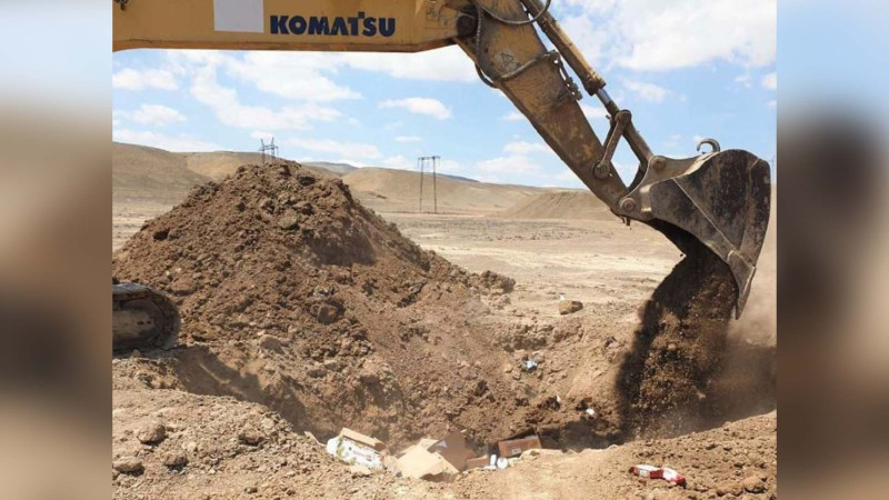 Sumqayıt poliqonunda 1 tondan çox məhsul məhv edilib