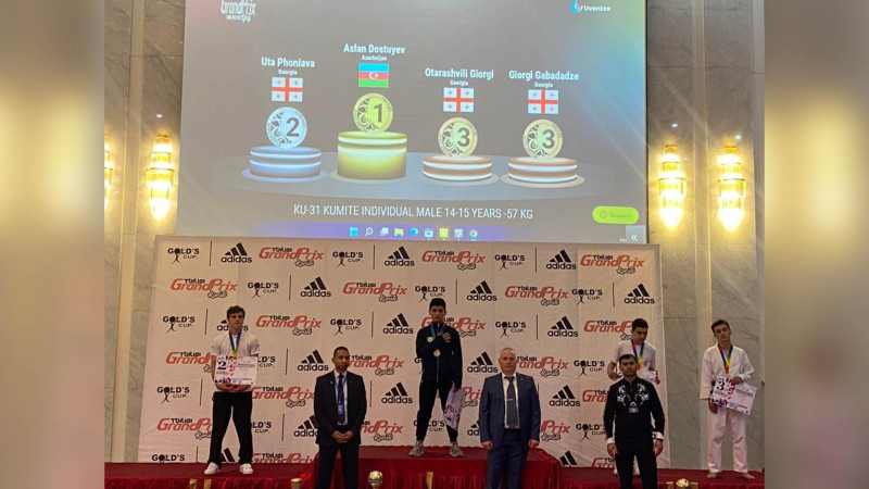 Yeniyetmə karateçimiz “Tbilisi Grand Prix”-dən qələbə ilə dönür