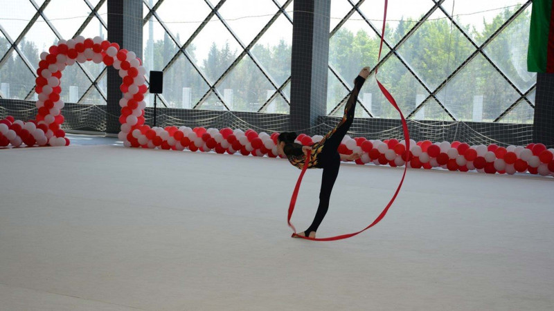 Sumqayıtlı idmançılar Tərtərdə keçirilən gimnastika üzrə turnirdə iştirak edib