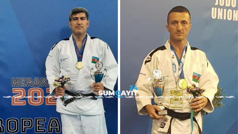 Daha iki sumqayıtlı cüdoçu AVRO-2022-nin qızıl medalına layiq görülüb