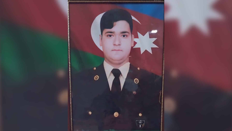 Şəhid Abdulla Əhmədov ölümündən sonra medal ilə təltif edilib