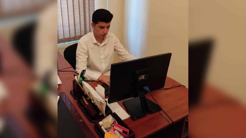 Peşə təhsil mərkəzinin tələbələri icra başçısının nümayəndəliyində təcrübə keçirlər