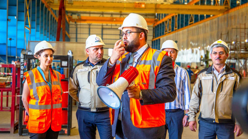 “Caspian Energy Club”-un əməkdaşları STP-də qonaq olublar