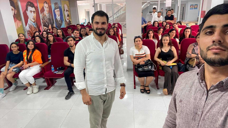 Gənclər İnsan Resursları Assosiasiyasının üzvü ilə görüşüblər
