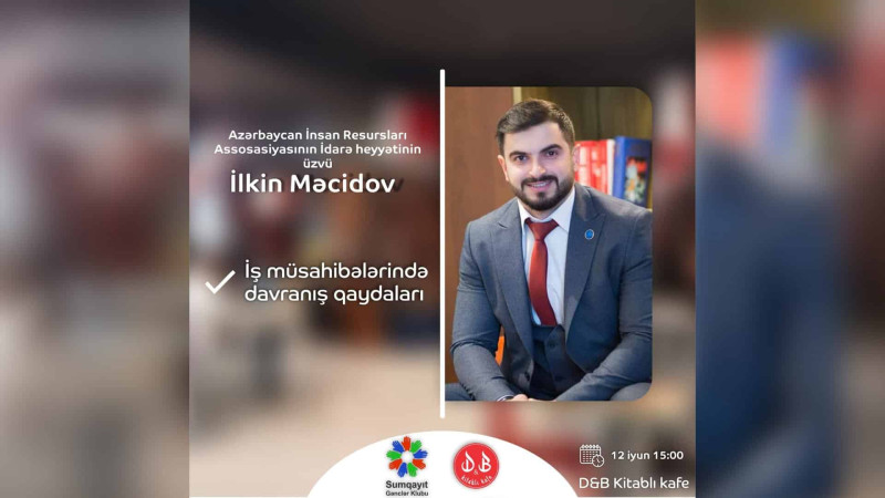 Gənclər üçün İş müsahibələrində davranış qaydaları mövzusunda təlim baş tutacaq