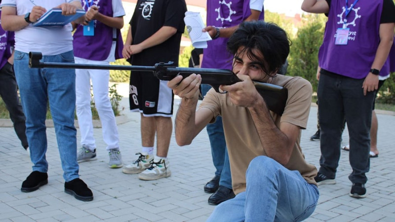 Gənclər tir atıcılığı üzrə yarışda öz bacarıqlarını sınayıblar