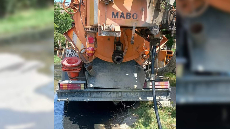 Sumqayıtda kanalizasiya xətləri təmizlənir