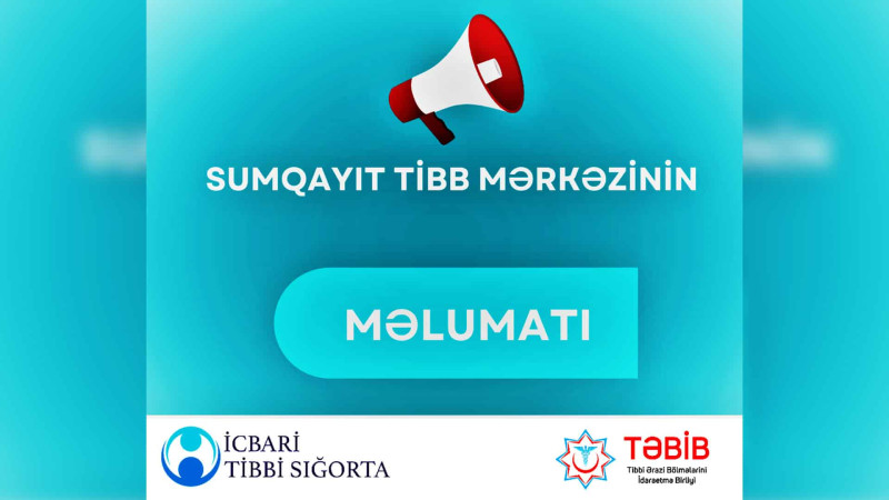 Sumqayıt: özəl tibb müəssisələrində müraciət edənlərin sayı məlum olub