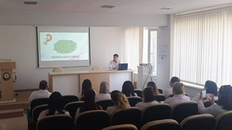 “Meymunçiçəyi” virusu ilə bağlı maarifləndirici seminar keçirilib