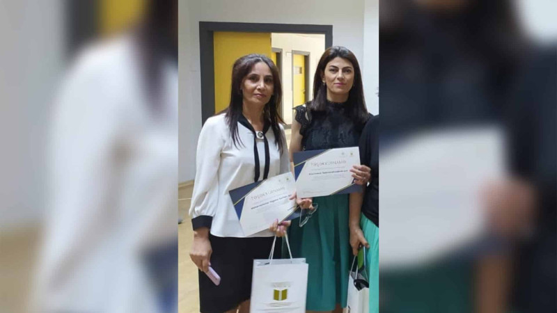 İki müəllim Təşəkkürnamə ilə mükafatlandırılıb