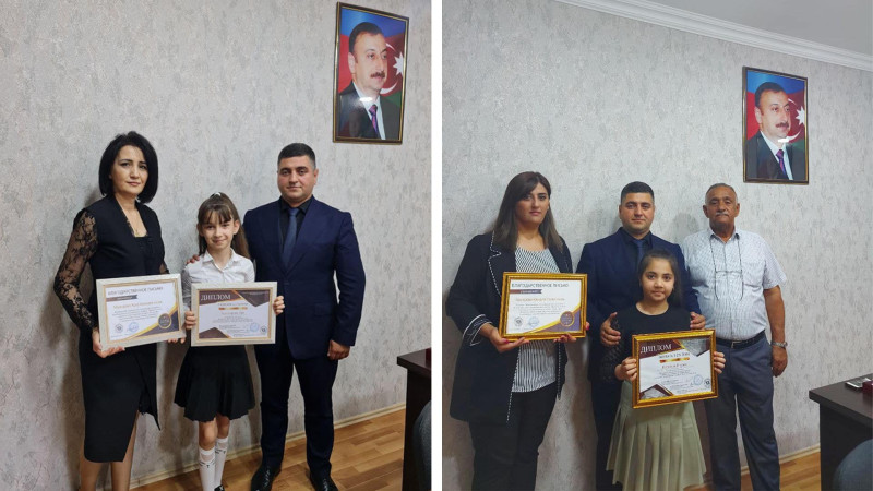 Şagirdlərimiz çoxjanrlı beynəlxalq müsabiqədə uğurla çıxış edib