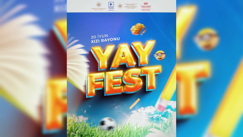 Sumqayıtda təhsil alan məktəblilər Yay fest adlı tədbirdə iştirak edəcək