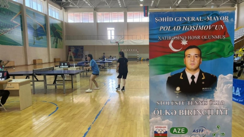 Sumqayıtlı gənc tennisçi ölkə birinciliyinin qalibi olub