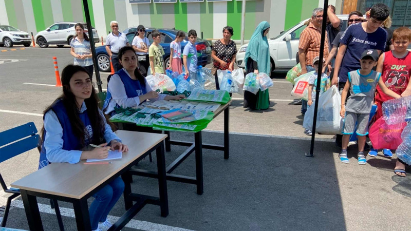 “Plastik butulkanı ekoçantaya dəyiş” aksiyası baş tutub