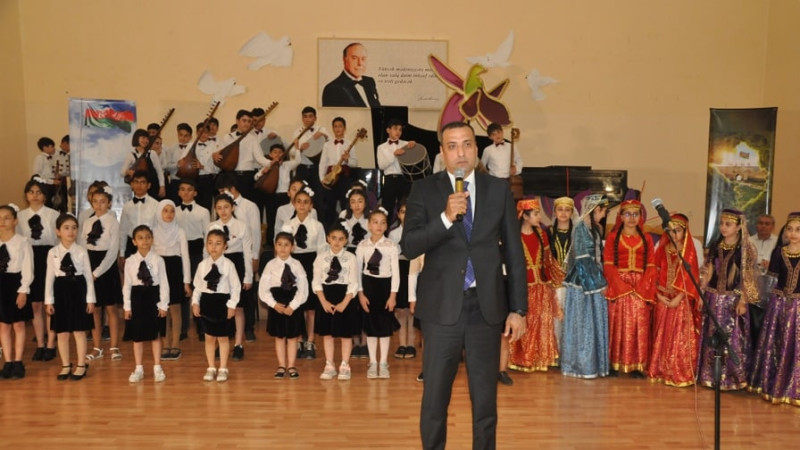 Ceyranbatan qəsəbə Uşaq İncəsənət Məktəbinin hesabat konserti keçirilib