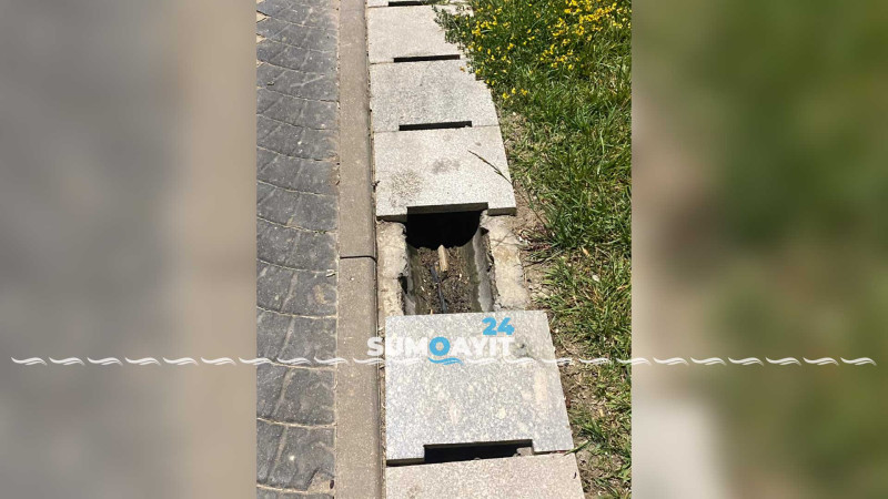 Bulvarda çox sayda işıq dirəkləri təhlükə yaradır