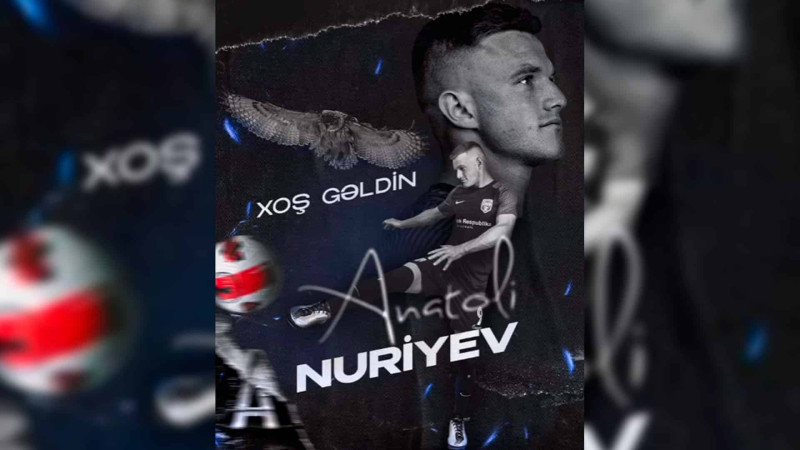 “Sumqayıt” FK yeni transfer etdiyi oyunçu ilə vidalaşıb