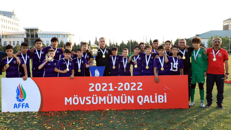 “Sumqayıt” FK U-13 liqasının qalibi olub