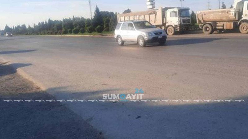Sakinlər sürətli yolu təhlükəsiz şəkildə keçə bilmir