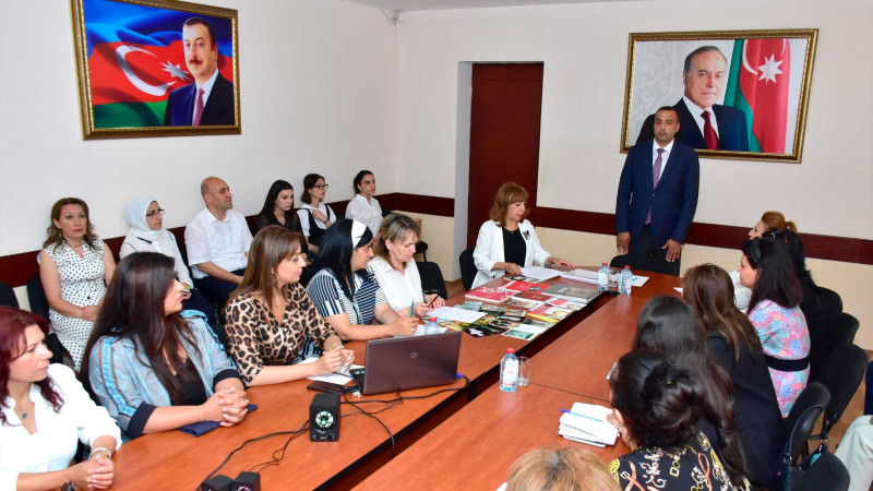 Mədəniyyət idarələrinin əməkdaşları Sumqayıta səfər ediblər