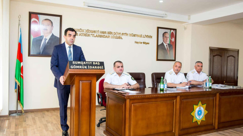 Baş Gömrük İdarəsində sahibkarlarla görüş keçirilib