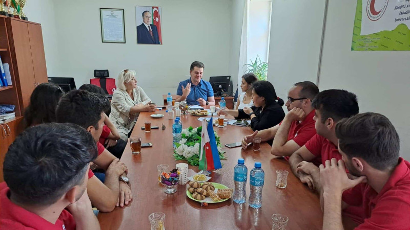 Qızıl Aypara Cəmiyyətində tədbir baş tutub